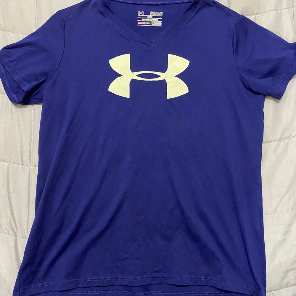 Kids Under Armour Short Sleeve Shirt Size Medium